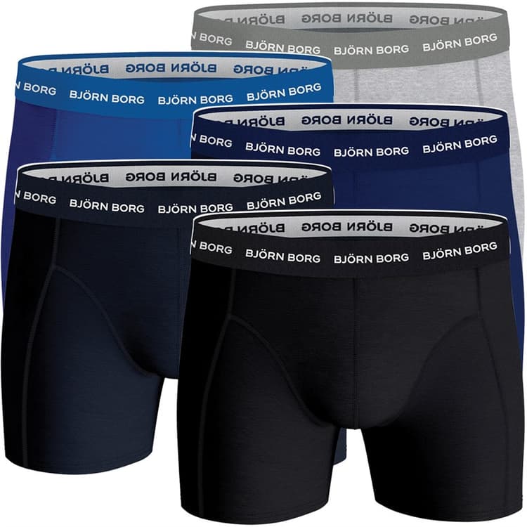 BJORN BORG Herenslipjes 5-pack Multipack 9