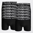 BJORN BORG Heren Set van 12 Katoen Stretch Boxers Multipack 1