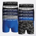 BJORN BORG Heren Twaalfpak katoenen stretch Boxershorts Meerkleurig