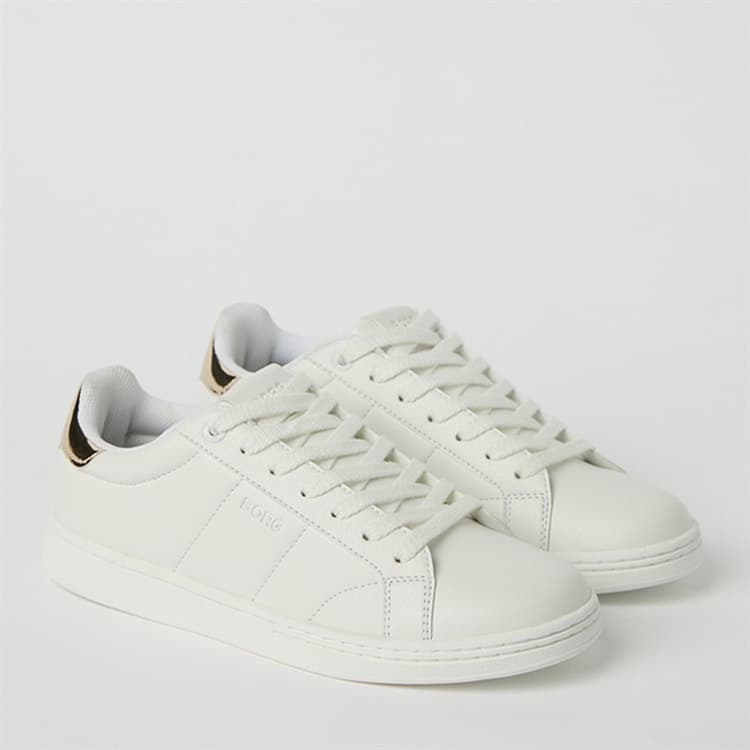 BJORN BORG Dames Cup T460 Sneakers Wit/Goud wit - Gold