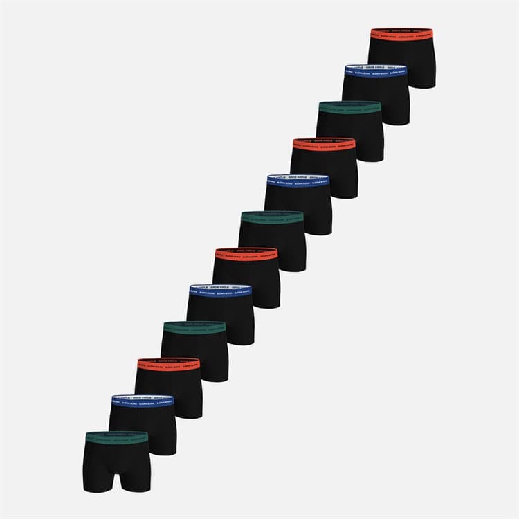 BJORN BORG Heren Twaalf Pack Katoen Stretch Boxers Multipack 1