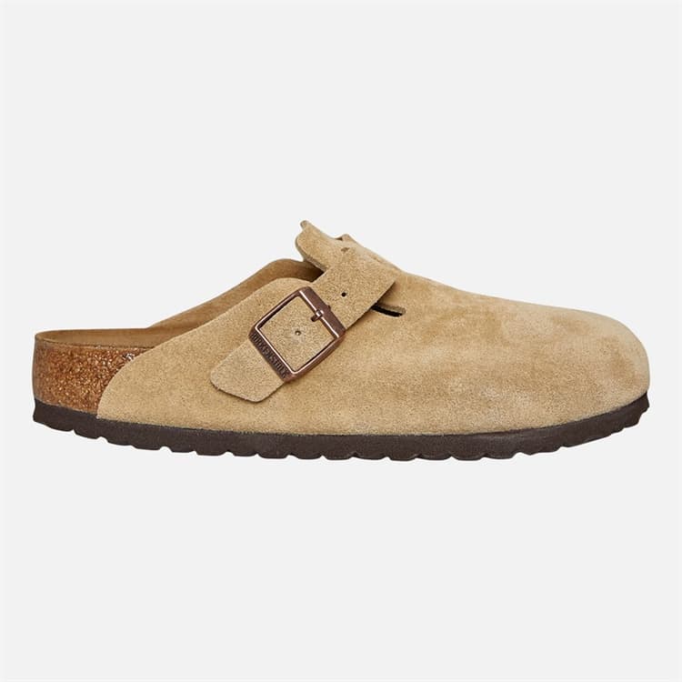 Birkenstock Boston Klompen Latte Cream