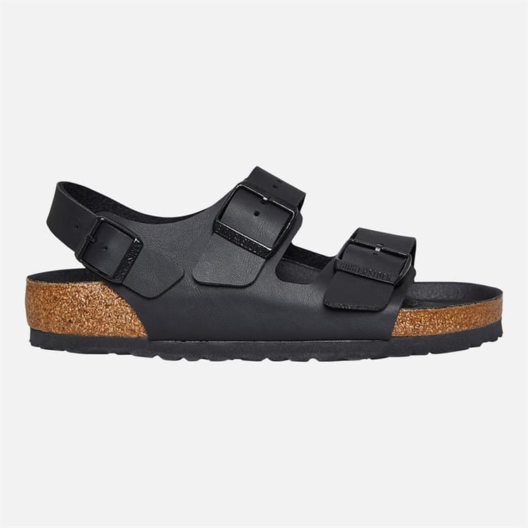 Birkenstock Dames Milano Enkelband Sandalen Triple Black
