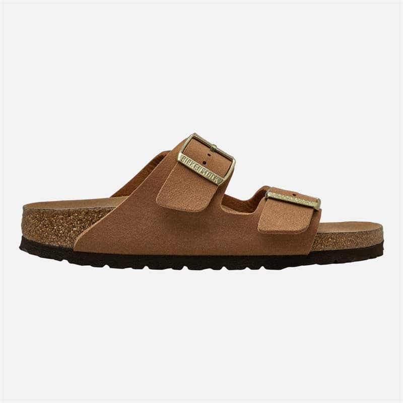 Birkenstock Dames Arizona Dubbele Gesp Sandalen Soft Pecan - Afbeelding 2