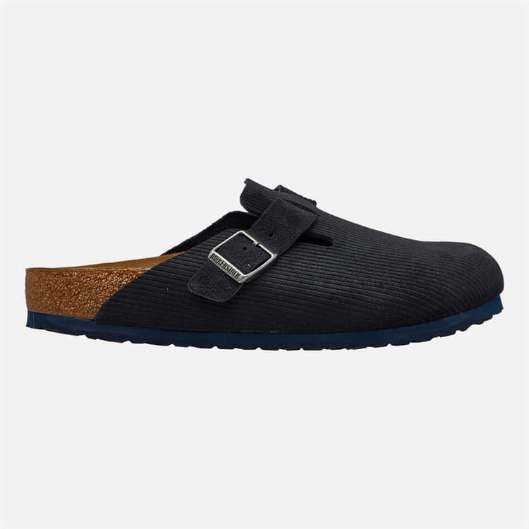 Birkenstock Heren Boston Corduroy Klompen Midnight