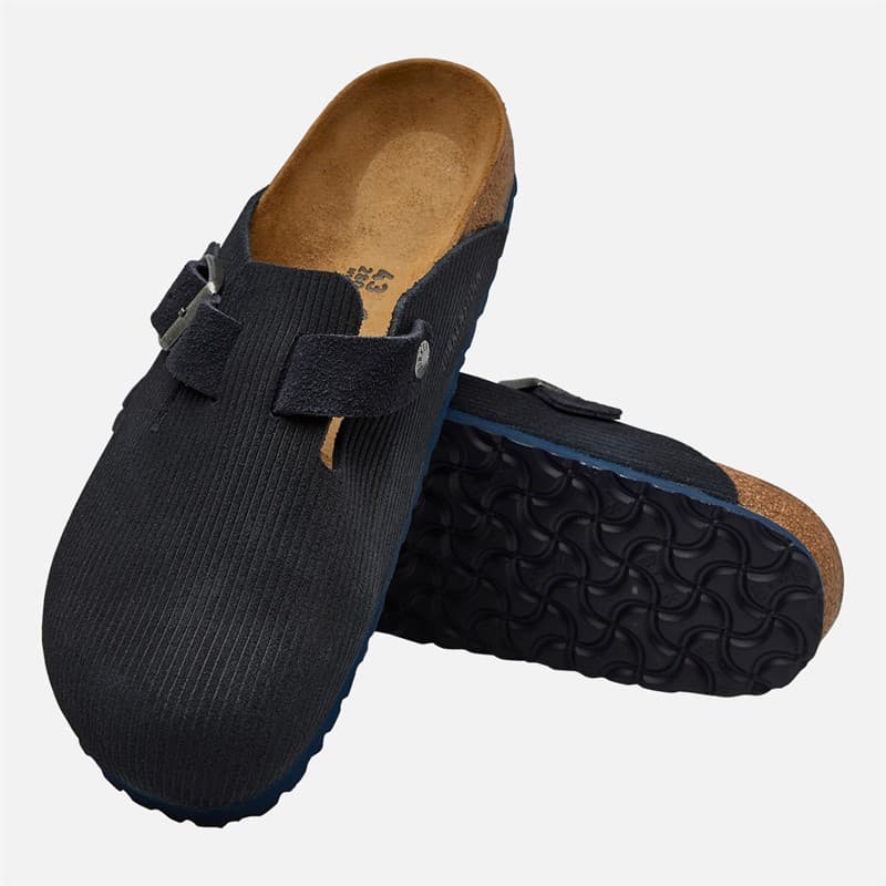 Birkenstock Heren Boston Corduroy Klompen Midnight - Afbeelding 4