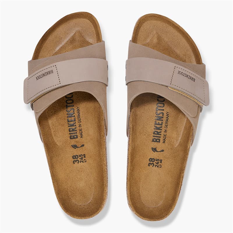 Birkenstock Dames Oita Slippers Taupe - Afbeelding 3