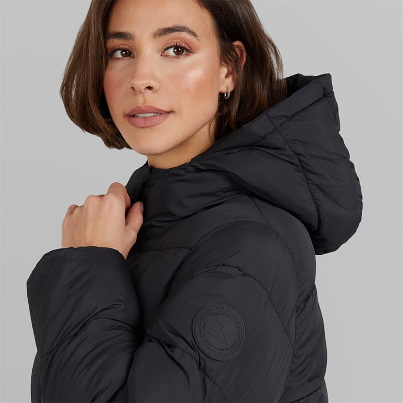 True North Zink Dames Philippa Jas Zwart - Afbeelding 3