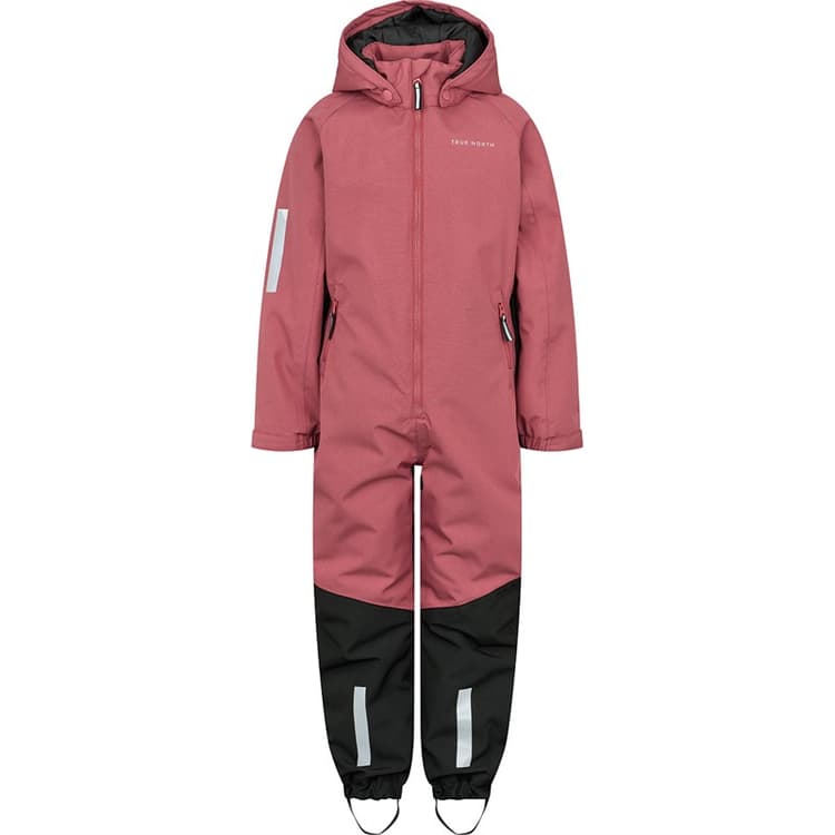 True North Meisjes waterdichte overall oxford sneeuwpak roos