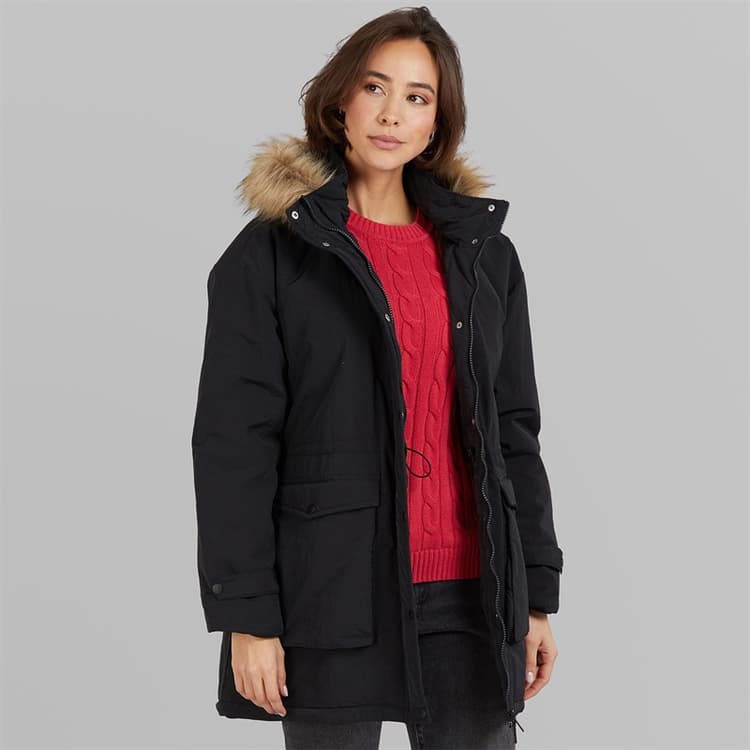 True North Dames Majlis Parka Zwart