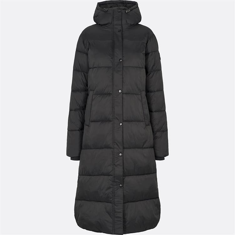 True North Dames Iza Puffer Jas Zwart