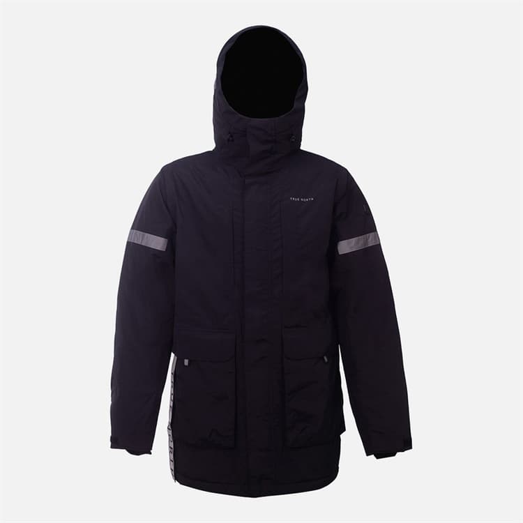 True North Heren Parka Zwart