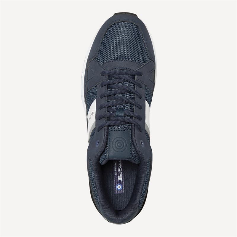 Ben Sherman Heren Fowler Sneakers Marineblauw - Afbeelding 4