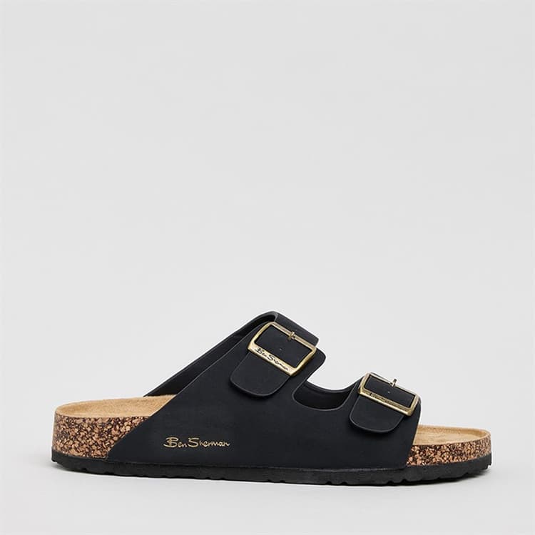 Ben Sherman Heren Sandalen Zwart