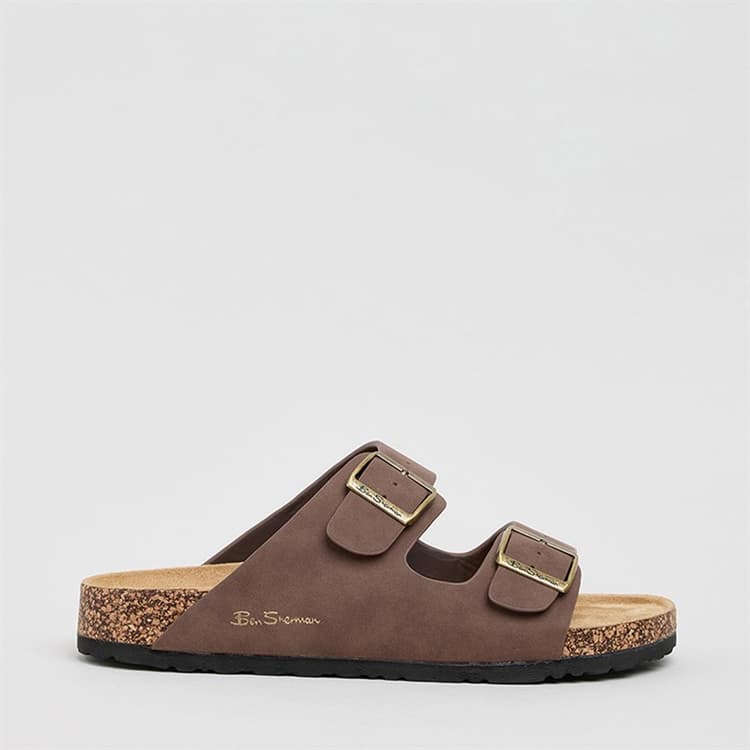 Ben Sherman Heren Tonic Sandalen Bruin