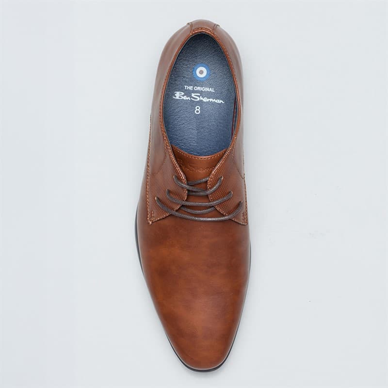 Ben Sherman Heren Derek Derby schoenen Bruin - Afbeelding 3