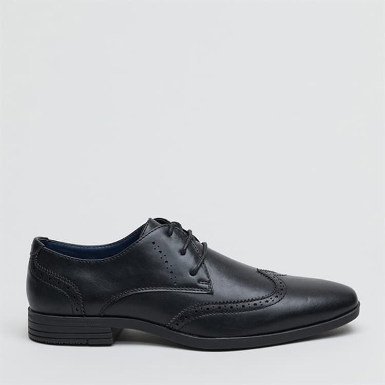 Ben Sherman Heren Clive Brogues Zwart