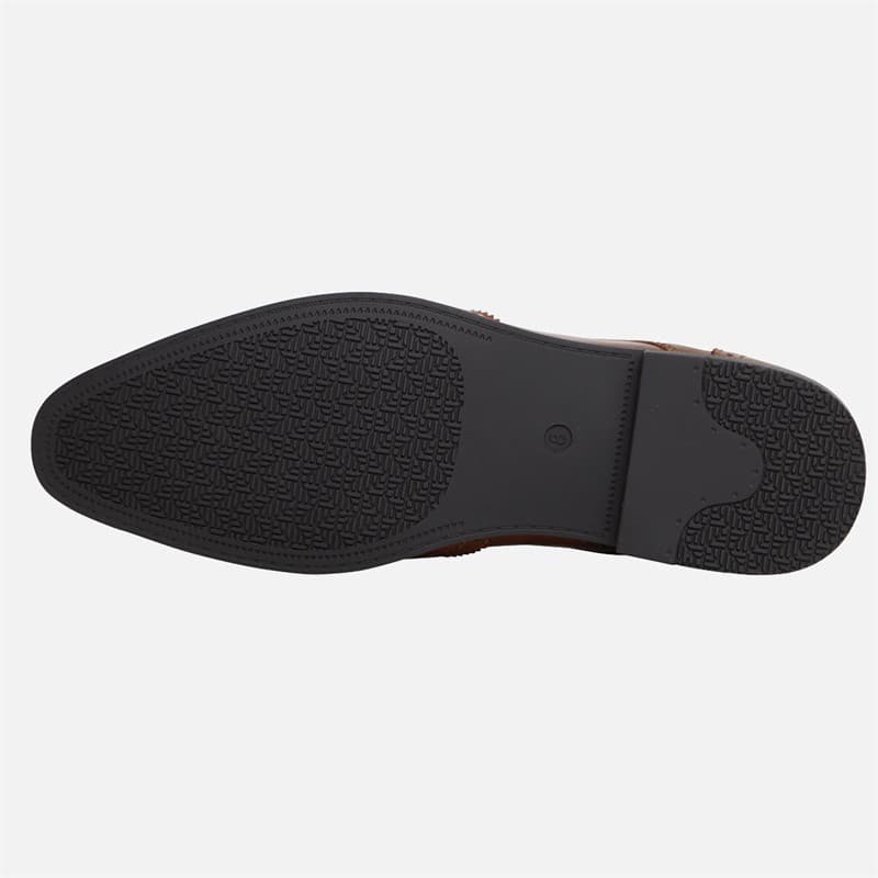 Ben Sherman Heren Clive Brogues Donkerbruin - Afbeelding 5