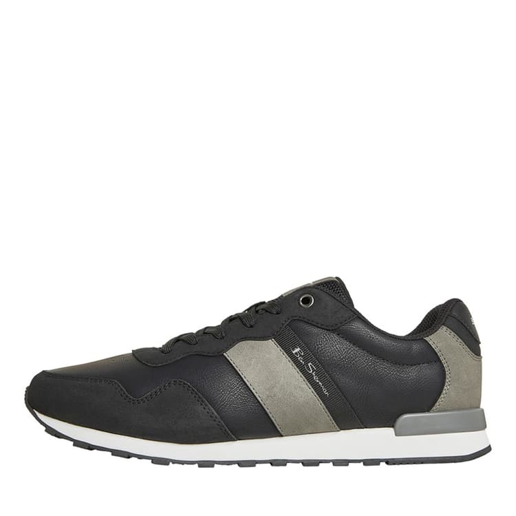 Ben Sherman Herenschoenen Owen Retro Zwart/Grijs