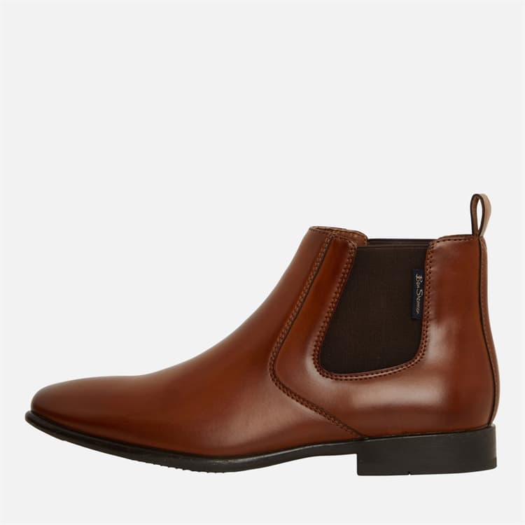 Ben Sherman Heren Durham Chelsea Enkellaarzen Bruin