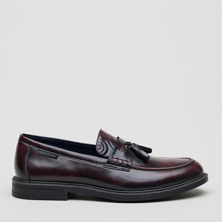 Ben Sherman Heren Chancery Tassle Instappers Rood