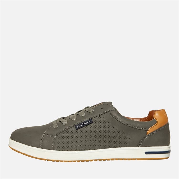Ben Sherman Heren Detour Perf Schoenen Grijs PU