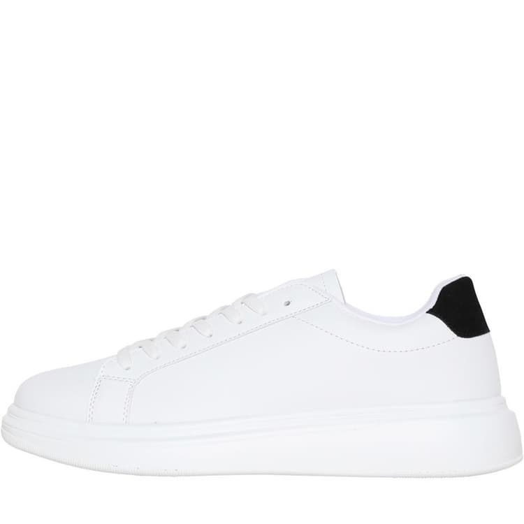 Brave Soul Heren Koninklijke Sneakers Wit/Zwart
