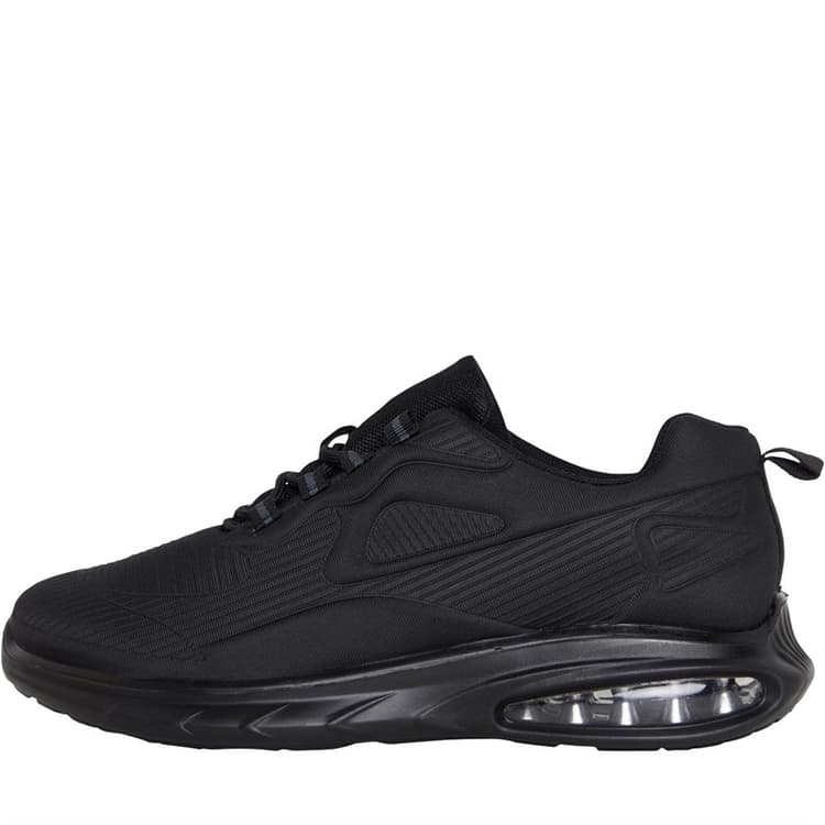 Brave Soul Heren League Bubble Sneakers Zwart