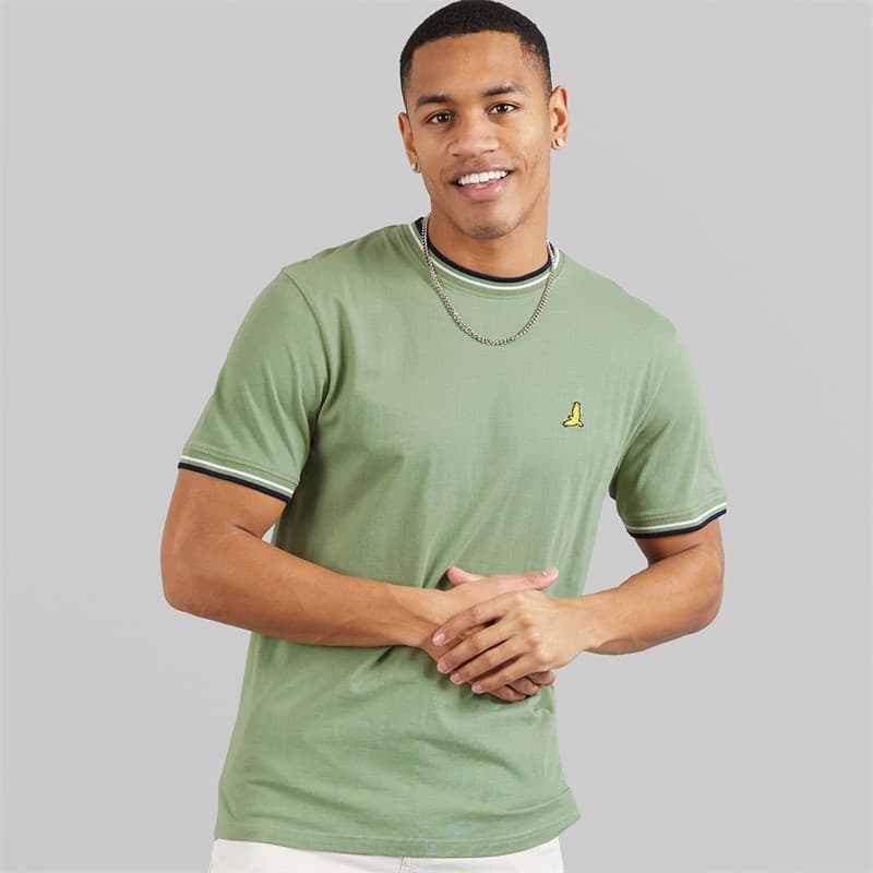 Brave Soul Heren Federerf T-shirts Meerkleurig - Afbeelding 1