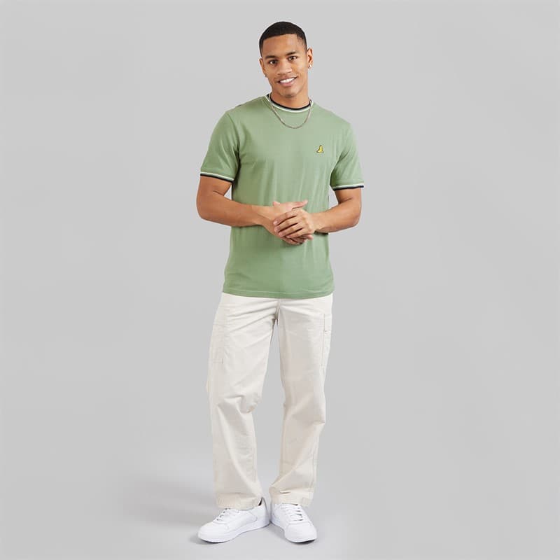 Brave Soul Heren Federerf T-shirts Meerkleurig - Afbeelding 3