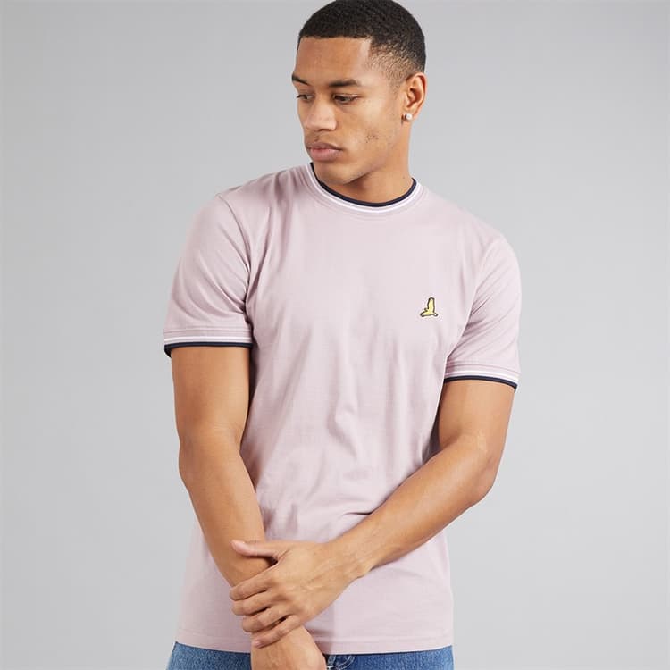 Brave Soul Heren Federerf T-shirts Meerkleurig