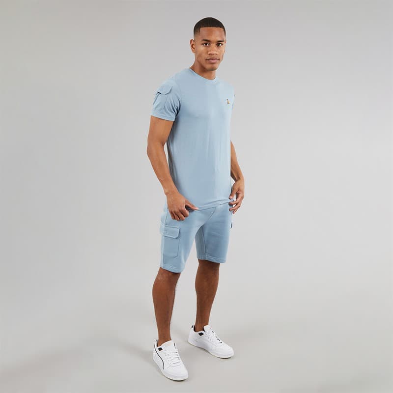 Brave Soul Heren Linus Set Blauw - Afbeelding 4