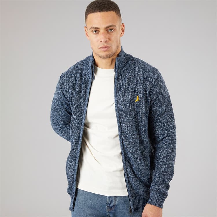 Brave Soul Heren Damir Truien Blauw