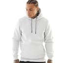 Brave Soul Heren Zoid Hoodie Ecru Marl