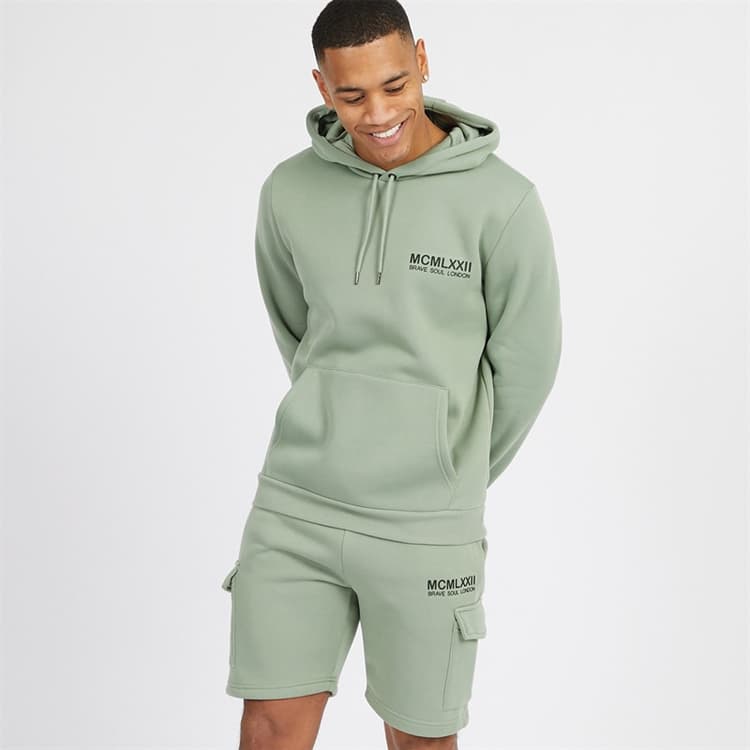 Brave Soul Heren Optimise Co-ord Mint