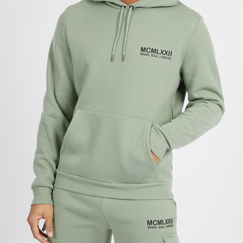 Brave Soul Heren Optimise Co-ord Mint - Afbeelding 3