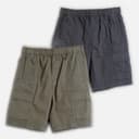 Brave Soul Jongens Set van 2 Cargo Broeken Marine/Grijs Navy / Grey