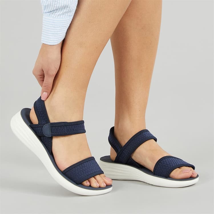 Brave Soul Dames Nova Enkelband Sandalen Navy