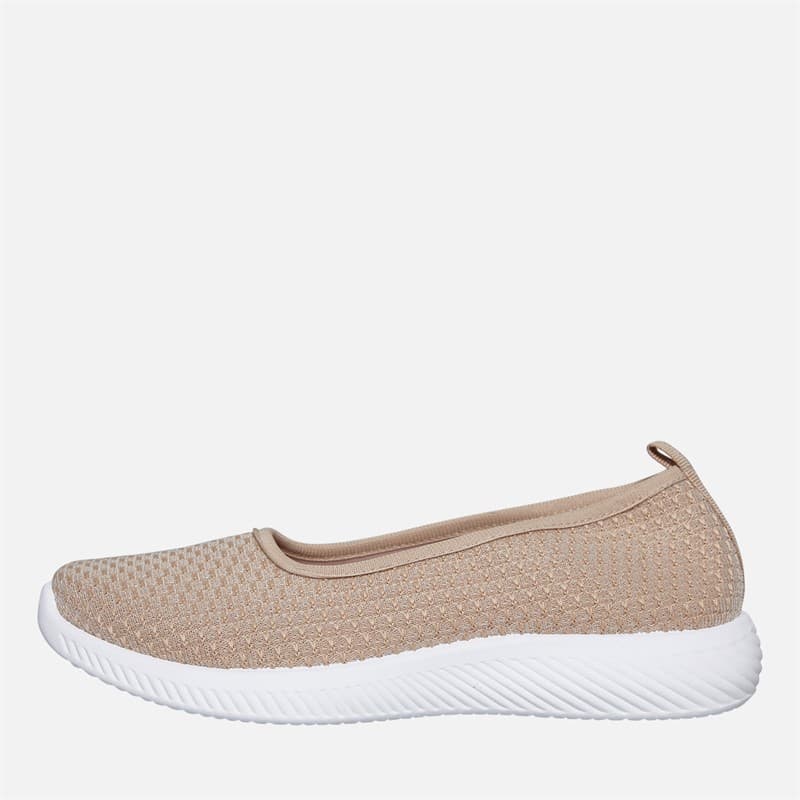 Brave Soul Dames Cali Slip On Schoenen Nude - Afbeelding 2