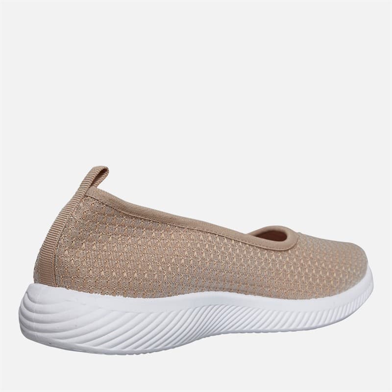 Brave Soul Dames Cali Slip On Schoenen Nude - Afbeelding 5