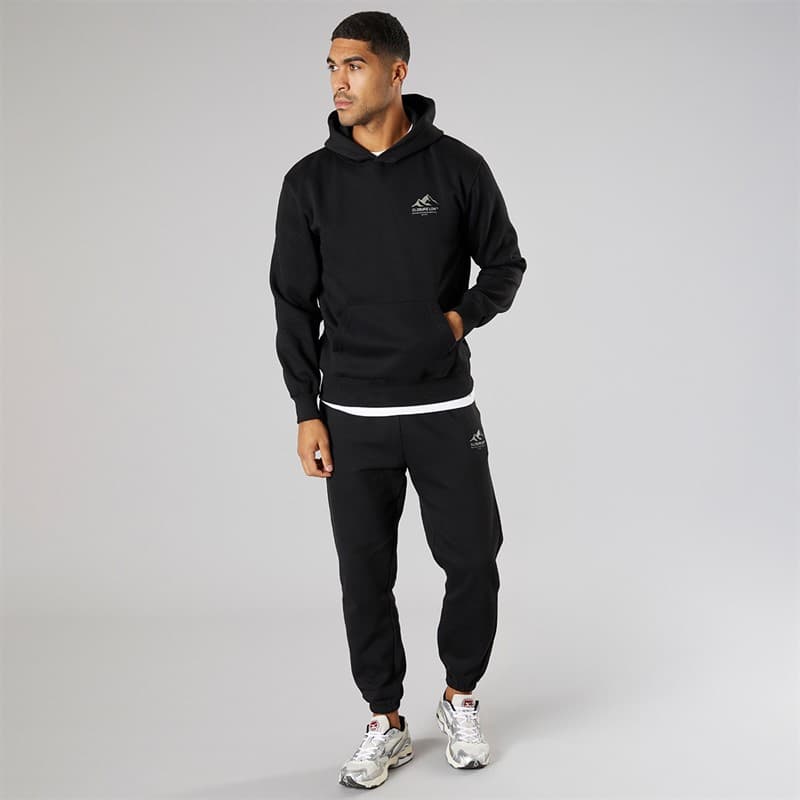 Closure London Heren Berg Silhouet Trainingspak Zwart/Olive - Afbeelding 2