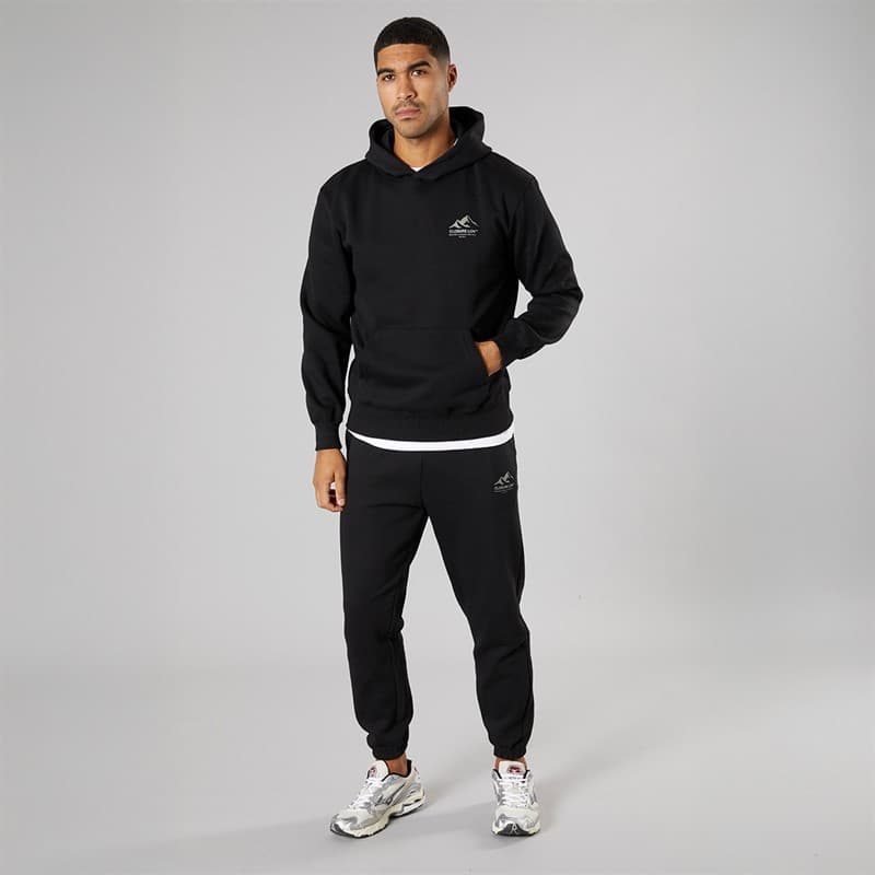 Closure London Heren Berg Silhouet Trainingspak Zwart/Olive - Afbeelding 4
