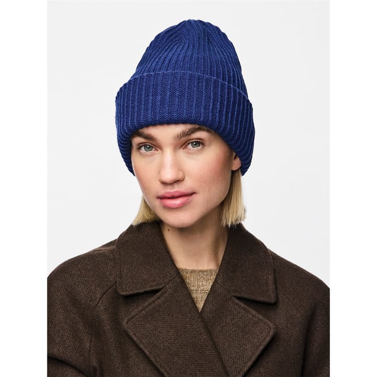 Pieces Dames Hexo Mutsen Blauw
