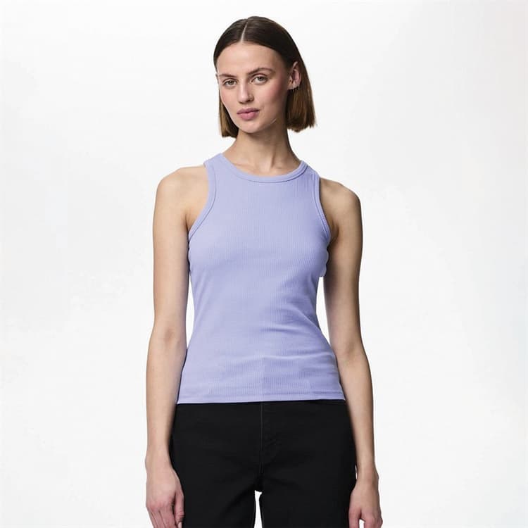 Pieces Dames Ruka Boxer Tank Top Hydrangea