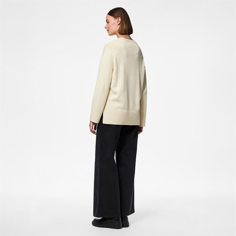 Pieces Dames Ava Jumper Birch - Afbeelding 3