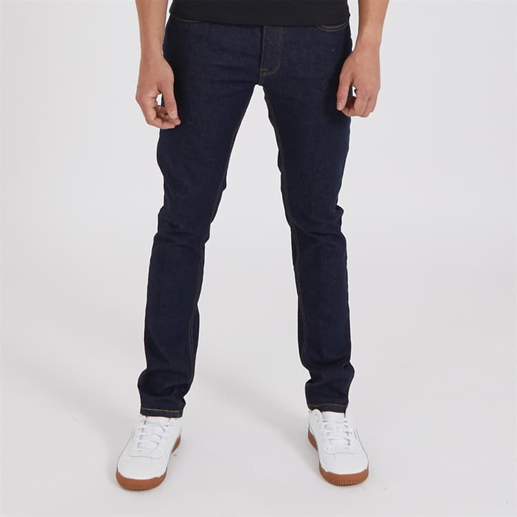 Crosshatch Heren Buraca Slim Fit Jeans Indigo