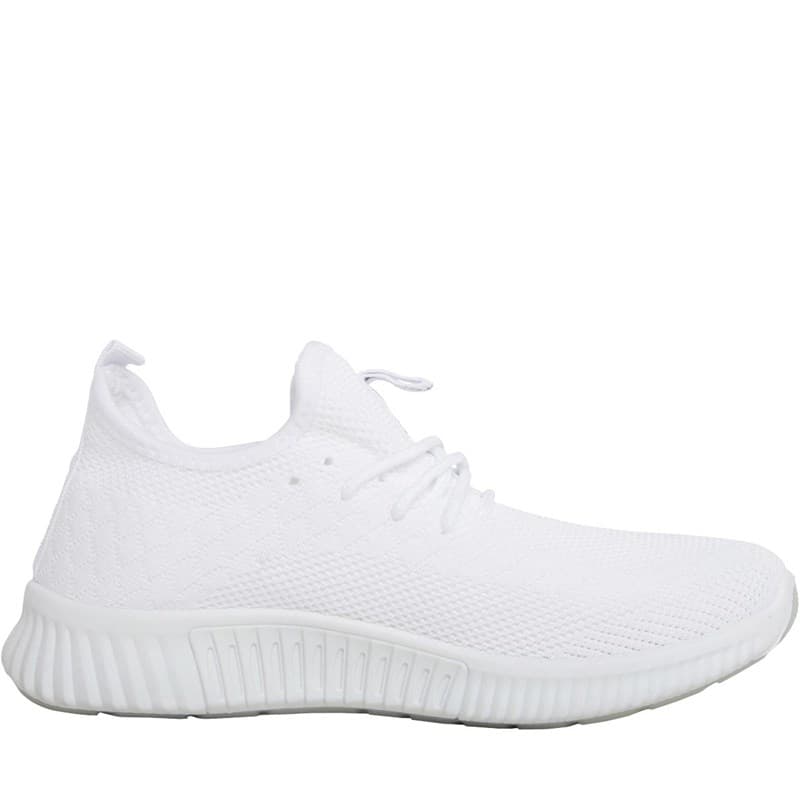 Crosshatch Jongens Rideout Sneakers Wit - Afbeelding 5