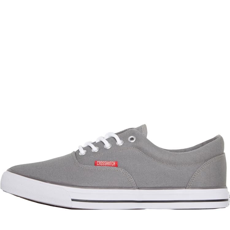 Crosshatch Heren Airwalk Canvas Pumps Grijs