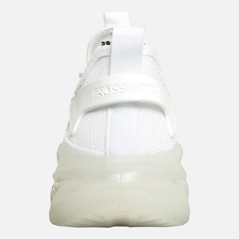 Crosshatch Heren Nantycaws Sneakers Wit - Afbeelding 3