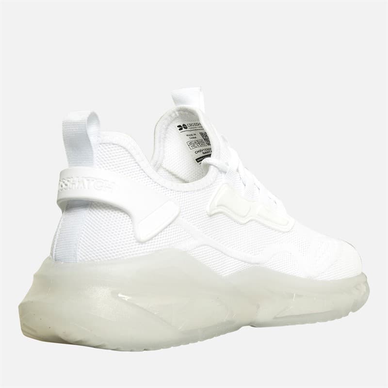 Crosshatch Heren Nantycaws Sneakers Wit - Afbeelding 5